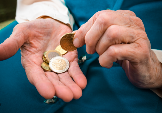 money for elderly